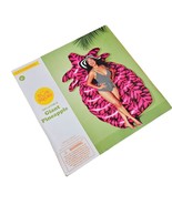 Sun Squad Pool Float Inflatable Giant Pineapple Pink Summer Swimming NIB - $19.80