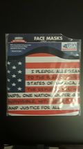 I Pledge Allegiance Face Masks - 2 pack, 1 Printed, 1 Solid - Made in th... - $7.33 CAD