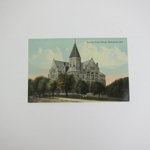 Antique Richmond Indiana Postcard County Court House UNPOSTED - £7.50 GBP