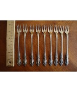 Oneida RAPHAEL Stainless Distinction Deluxe Silverware HH: 9x Cocktail F... - $388.75 MXN