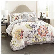 Lush Décor - Aster Quilt 5-Piece Comforter Set Full Queen - £112.70 GBP