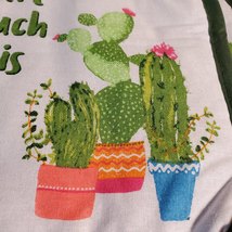Cactus Succulent Kitchen Set, Can't Touch This, Towels Mitt Potholders, 5pc image 5