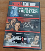 The Beach/Man in the Iron Mask/Romeo + Juliet (DVD,2008,3-Disc Set,Widescreen) - £9.21 GBP