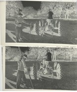 Vintage Photo Negative 1930s / 40s  Woman Driving Tractor Putting Up Bar... - $424.06 MXN