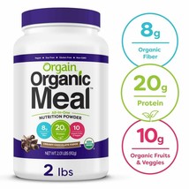 Orgain Organic Plant Based Meal Replacement Powder, Creamy Chocolate Fud... - $59.88