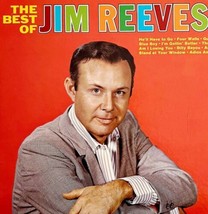 The Best Of Jim Reeves Album 1964 Vintage Vinyl Record 33 12&quot; VRE1 - $19.99