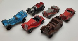 Vintage TootsieToy Roadster Racecar Lot of 6 Chicago USA - $24.55