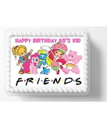 80&#39;s Kid Birthday 80&#39;s Icons Edible Image Edible Cake Topper Frosting Sh... - €14,09 EUR