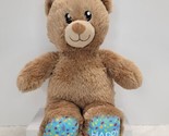 Build A Bear Brown Happy Birthday Confetti Bear 2018 15&quot; Brown Plush Ted... - £10.34 GBP