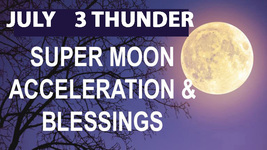 July 3rd Super Full Moon Ceremonies Thunder Moon Acceleration Quickening Witch - $29.93