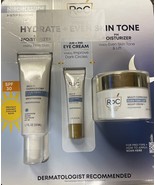 RoC Multi-Correxion Anti-aging Bundle Face Moisturizer Night Ceram &amp; Eye... - $831.12 MXN