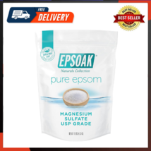 USP Epsom Salt - 10 Lb. Bulk Bag Magnesium Sulfate USP Unscented Made In... - $32.22