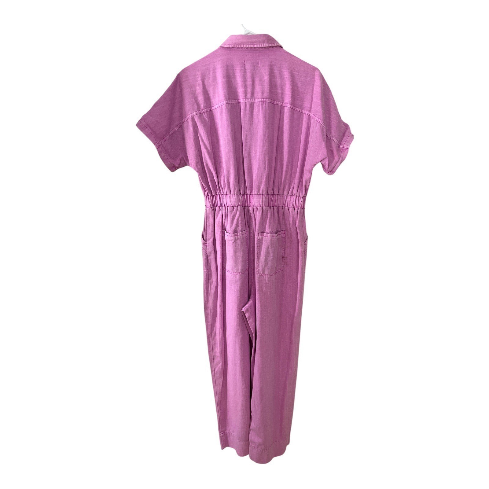 Universal Thread Women’s Size 8 Pink Utility Jumpsuit Belted Short Sleeve NWT Item image 3