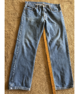 Vintage Levi&#39;s 501  Jeans Mens Blue Original Shrink to Fit Made USA 36x 28 - $108.90