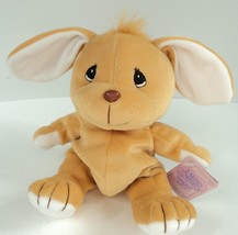 Precious Moments Tender Tails Plush Beanie Brown Rabbit for Easter New w/ Tags - $11.64