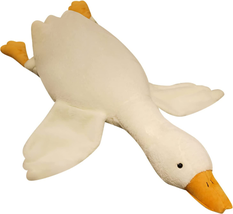 Goose Stuffed Animal Pillow Toy, Cute Giant White Goose Stuffed Animal Duck Plus - $19.56