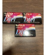 LOT Of 3 FUJI  DR-I Normal Bias Audio Cassette NEW &amp; SEALED  free ship - $11.19