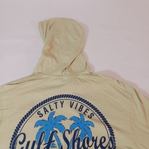 Miami Style Gulf Shores Men's Yellow Combed Cotton Hoodie Pullover Sweatshirt L image 13