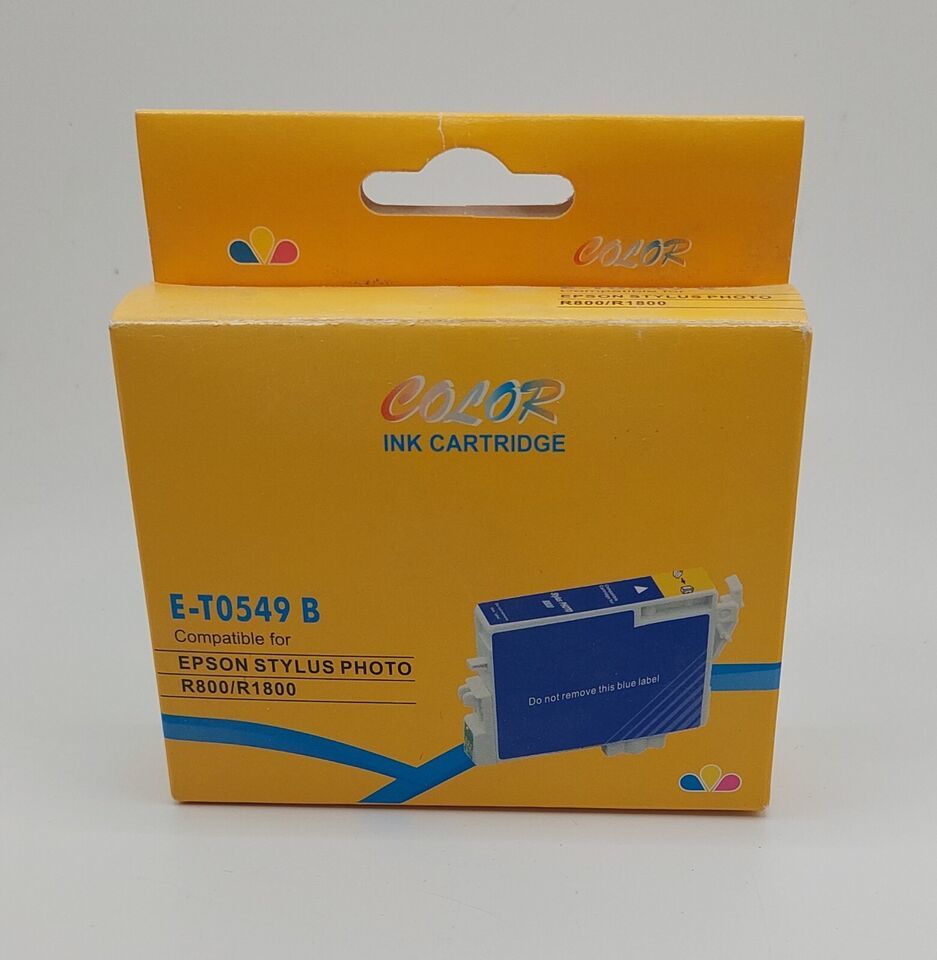 OFFICE Color Ink Cartridge E-T0549-B  Epson Stylus Photo R800/R1800 - $12.87