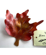 Burnished Copper Red Maple Leaf Table Decoration by Copper Leaf (#8840) - $285.10 MXN