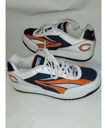 reebok chicago bears sneakers mens size 11.5 white orange - £37.81 GBP