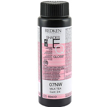 Redken Shades EQ Gloss 07NW Milk Tea Equalizing Conditioning Color 2oz 60ml - £12.36 GBP