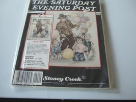 NEW  STONEY CREEK COLLECTION COUNTED CROSS STITCH KIT    BALLOON MAN    ... - £12.73 GBP