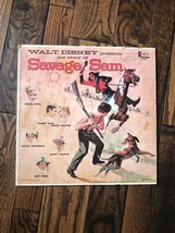 Vintage Disneyland Records The Story of Savage Sam Untested - $12.99