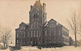 Springfield Vermont~High SCHOOL~1910 Real Photo Postcard - £4.65 GBP