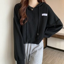 Fall/Spring Women&#39;s Waffle Hooded Sweatshirt College Style Girly Slouchy... - $61.72