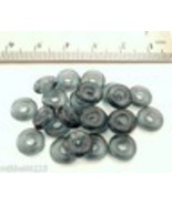50 8 x 2.5 mm Czech Glass Donut Beads: Montana Blue - $3.63 CAD