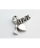 *925 STERLING SILVER ELVIS PRESLEY SIGNATURE I HEART ELVIS DANGLE CHARM - $45.34