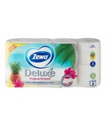 ZEWA Deluxe: Tropical Dreams 3-ply/8 rolls Scented toilet paper  - FREE ... - £16.27 GBP