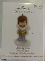2012 Hallmark Keepsake Ornament STERLING ROSE Mary’s Angels 25th  Series - £8.88 GBP