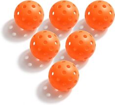 Geekman Pickleballs 40-Hole USAPA Approved Outdoor 6 Pack - €11,30 EUR