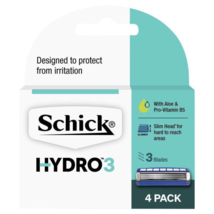 Schick Hydro 3 Mens Refill Razor Blades 4pk - $114.80 CAD
