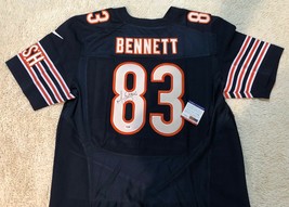 Chicago Bears Martellus Bennett Signed Jersey Coa Psa Photo Proof Tbu Patriots - £63.30 GBP