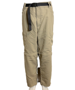The North Face Men&#39;s Convertible Nylon Pants Tan Size 40 - $26.05 CAD