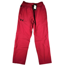 Under Armour Sportstyle Elite Mens Small Joggers Sweatpants 1376965 Cinna Red UA - £31.28 GBP