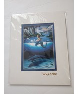 WyLAND Littlest Mermaid Print 8X6 Matted 8X10 * - $20.94