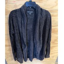 Women's Barefoot Dreams Open Front Cardigan Medium CozyChic Lite Gray  - $22.50
