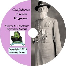 C.S.A. Veteran Magazine - Civil War History &amp; Genealogy - 372 Issues on DVD - £5.40 GBP