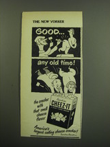 1949 Sunshine Cheez-It Crackers Advertisement - Good.. any old time! - £14.78 GBP