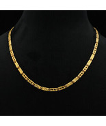 22cts Hallmark Yellow Gold 20inch Snake Chain Grand Mother Gift Stone Je... - £1,933.50 GBP