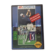 PGA Tour Golf II (Sega Genesis, 1992) Game, Manual &amp; Case - £18.11 GBP