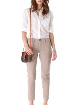 J BRAND Womens Trousers Slim Inez Wild Rose Beige Size 26W 1225VJ616 - £55.88 GBP