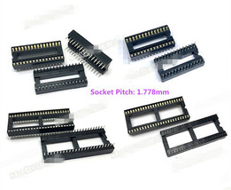 1.778mm Pitch DIP Solder Type IC Socket Adapter 28/32/36/42/48/52/54/56/... - $6.63+