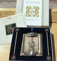 White House 2020 Kennedy Christmas Ornament Jfk New In Box Coa Whha Art Jackie - £24.78 GBP