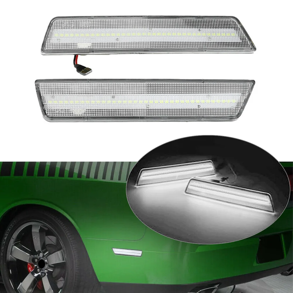 Car LED Rear Side Marker Lights For Doe Challenger 2008 2009 2010 2012 2013 2014 - £139.60 GBP