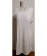 Willow Blossom Athletic Dress w Pockets White Athleisure Shelf Bra Jerse... - €23,32 EUR